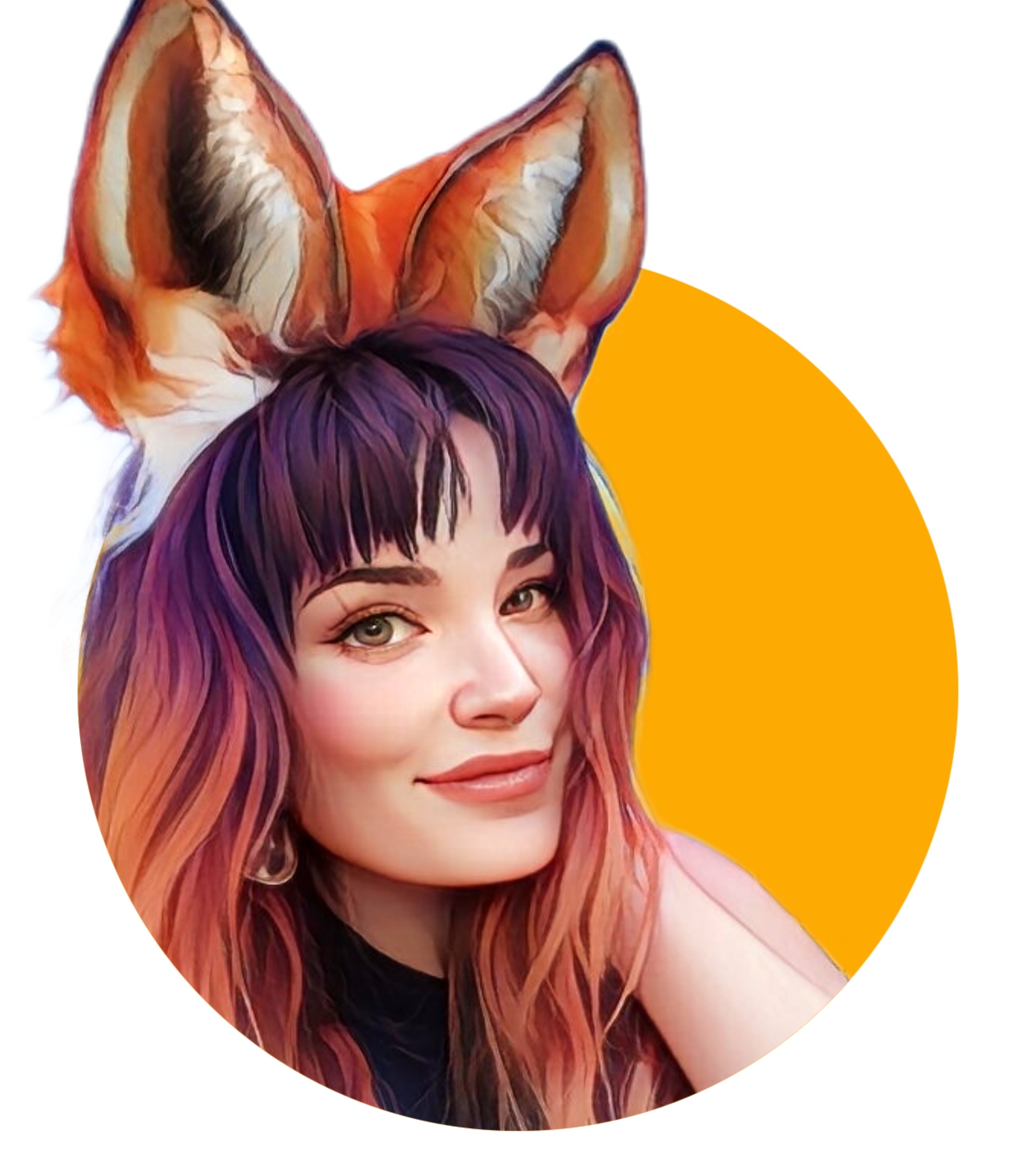 Bubble play fox