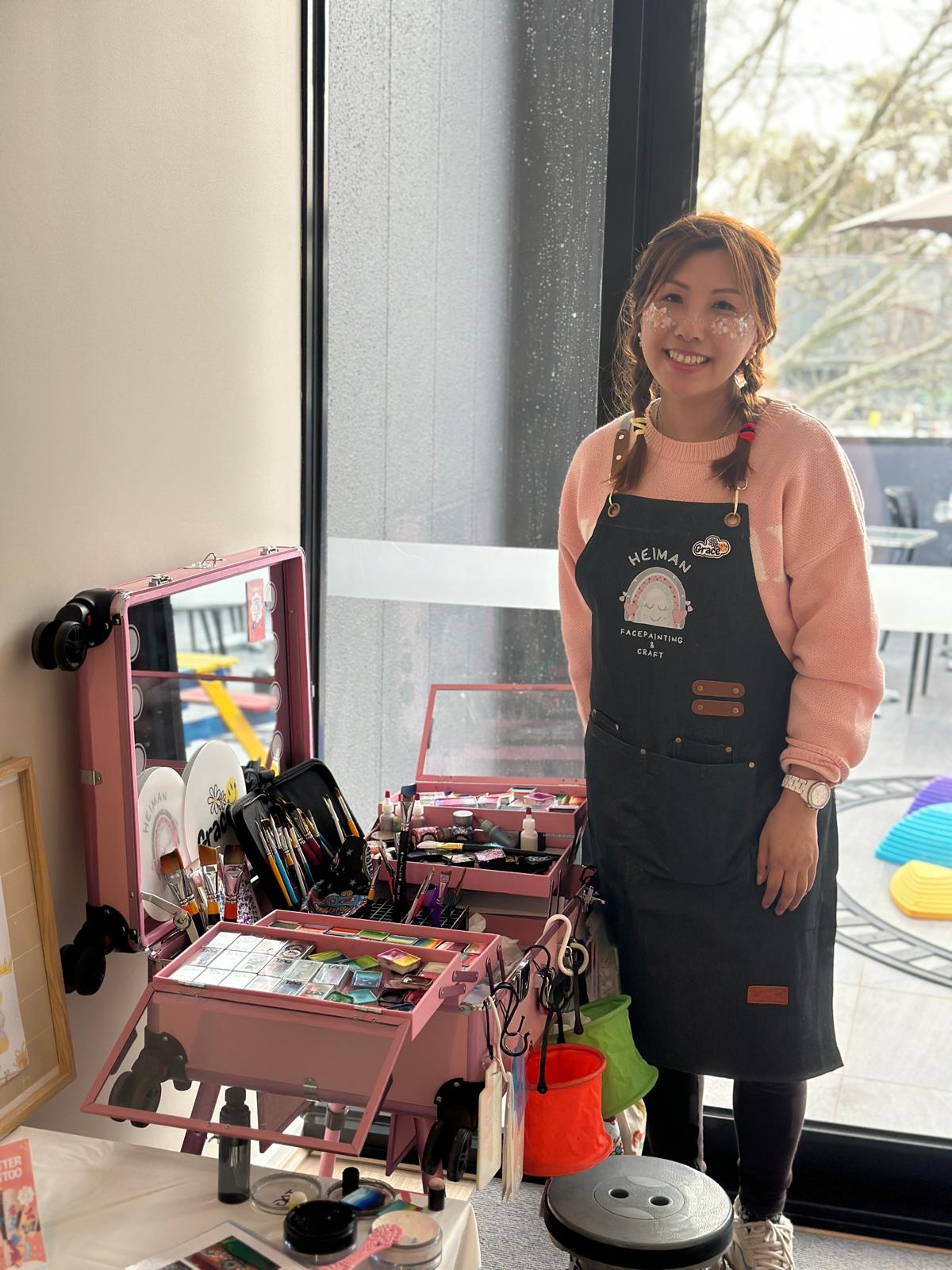 Heiman facepainting & craft