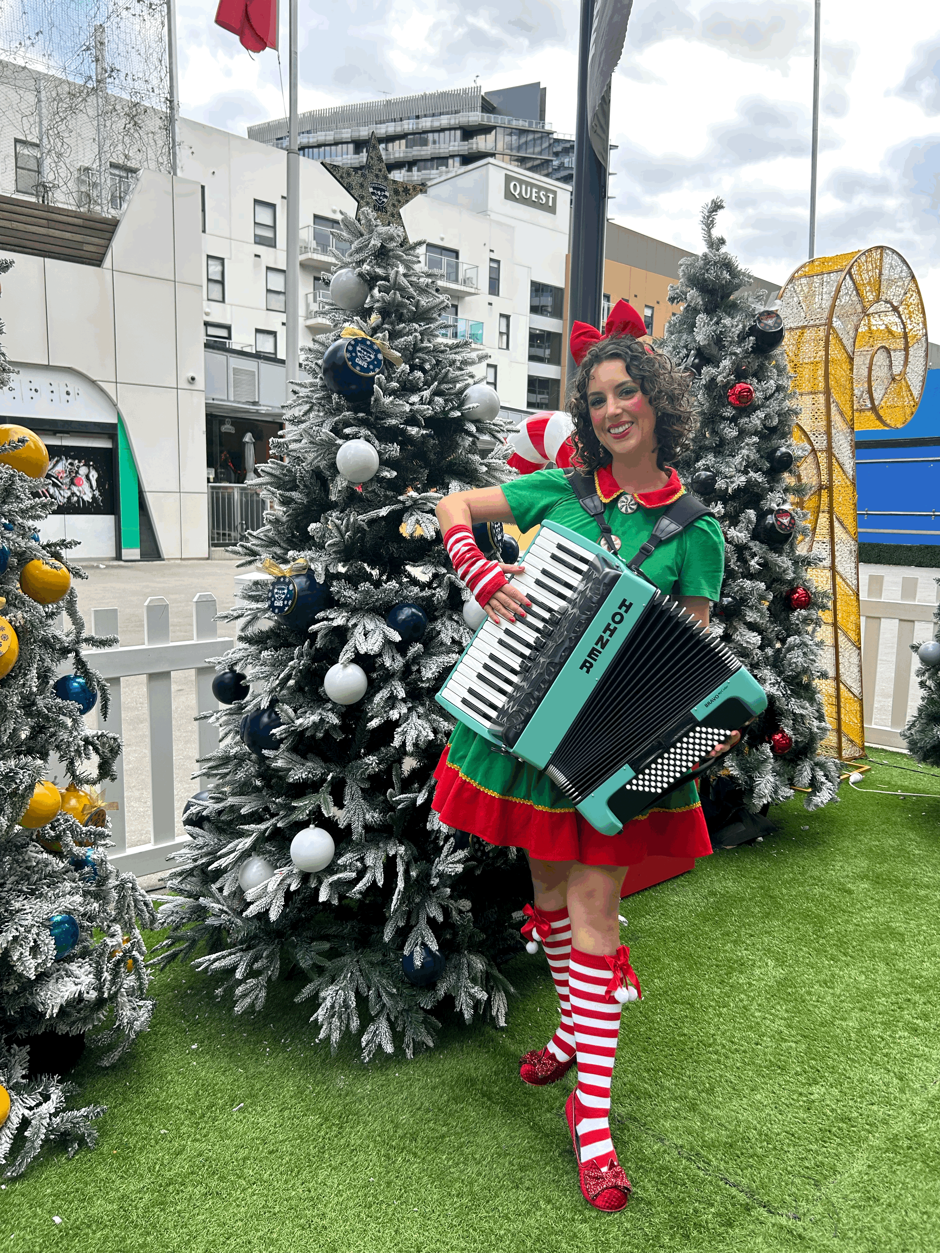 Roving Christmas Musical Elf