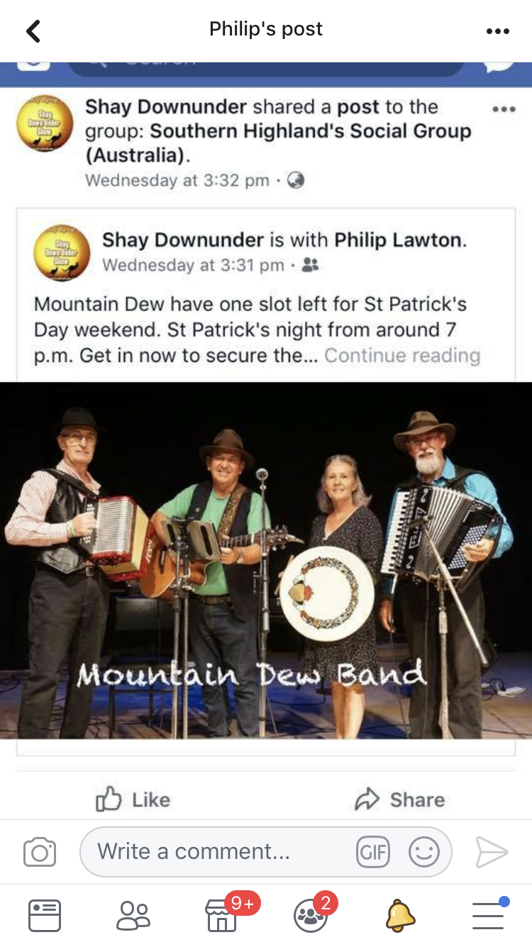 The Mountain Dew band