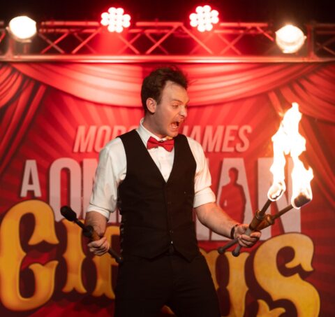 MORGAN JAMES: A ONE MAN CIRCUS