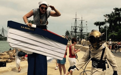 Captain Sure and Diver
