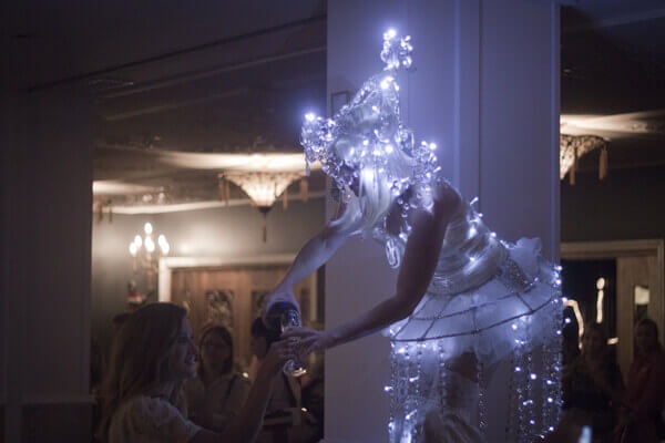 Chandelier Stilt Walkers