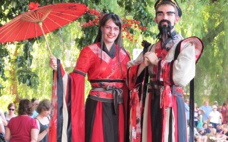 Chinese Costume Stilts
