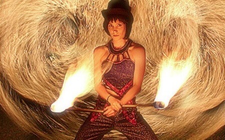 Fire Acro show