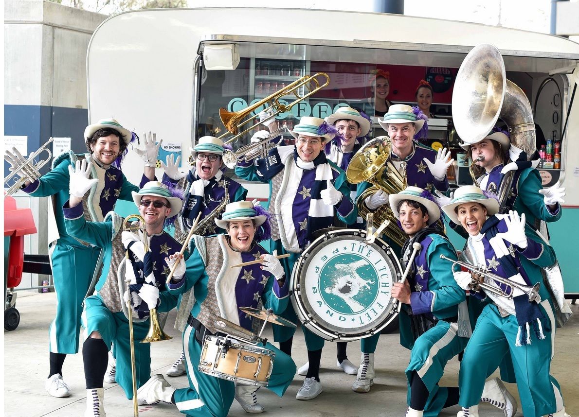 Itchy Feet Pep Band