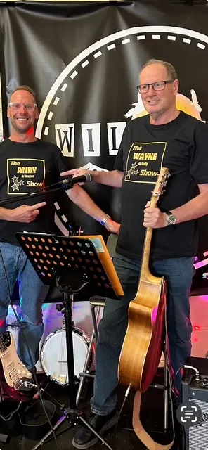 Andy and Wayne