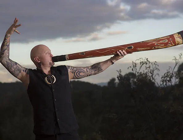 Melbourne Didgeridoo Player