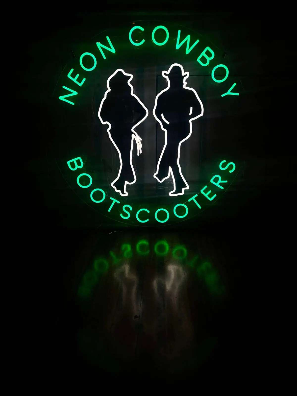 Neon Cowboy Bootscooters