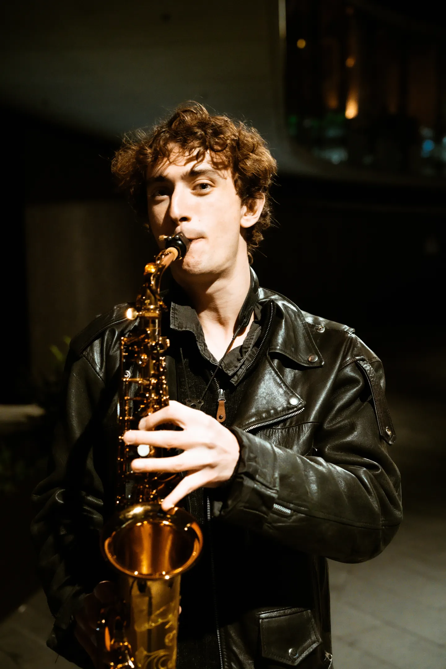 Saxophonist Landi