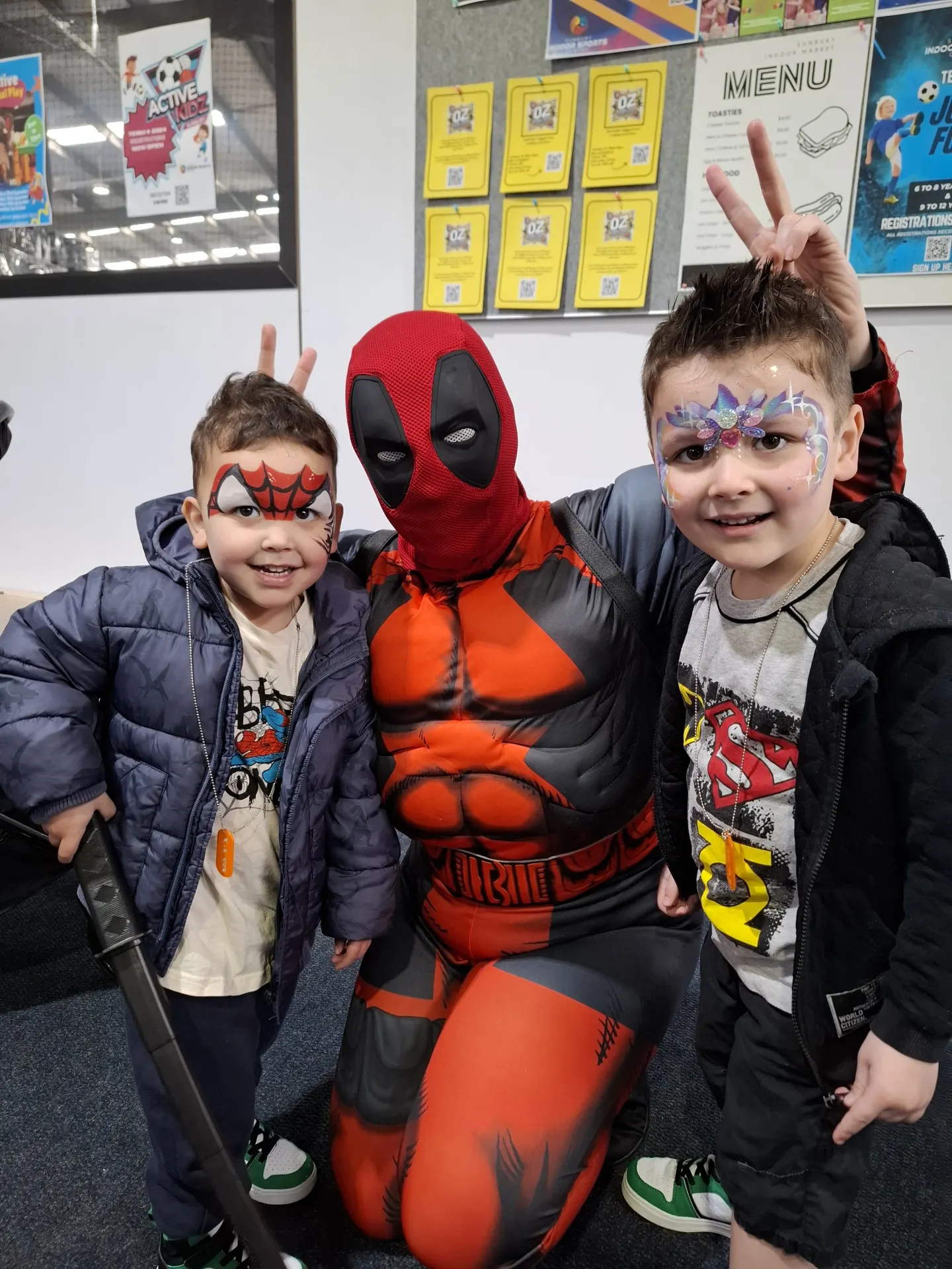 Smiley_kylies facepainting for children and adults