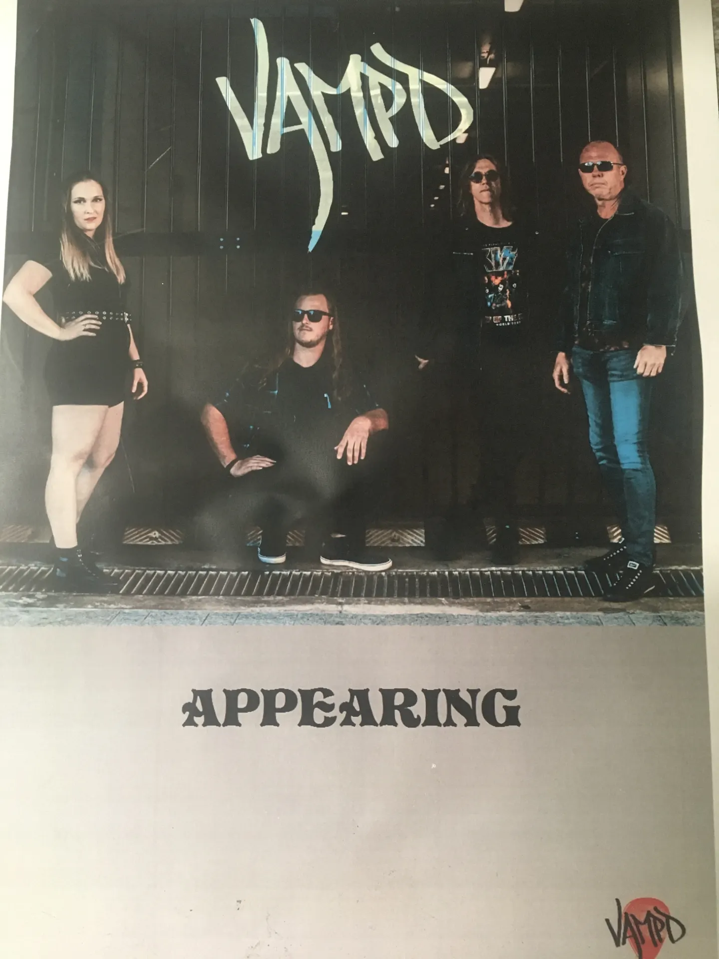 VAMPD 4 piece band